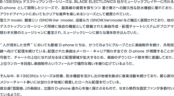 B-139[SN]s デスクトップシンガー シリーズ 雪ミクmodel、鏡音リン(SNOW.Ver )model、巡音ルカ(SNOW.Ver)model