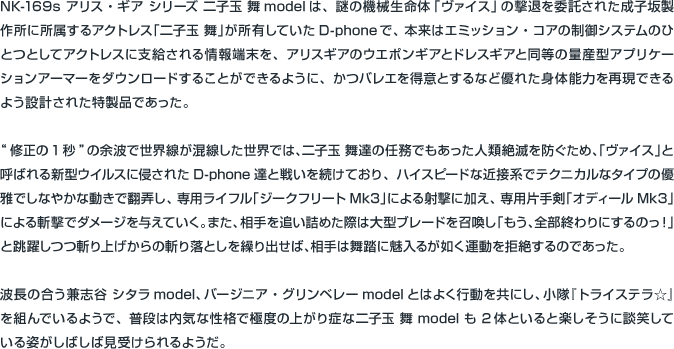 PN-166s アリス・ギア・アイギス　バージニア・グリンベレー